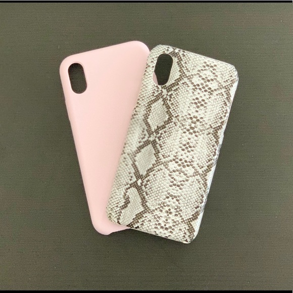 (2) iPhone Xs Phone Cases - Picture 1 of 1